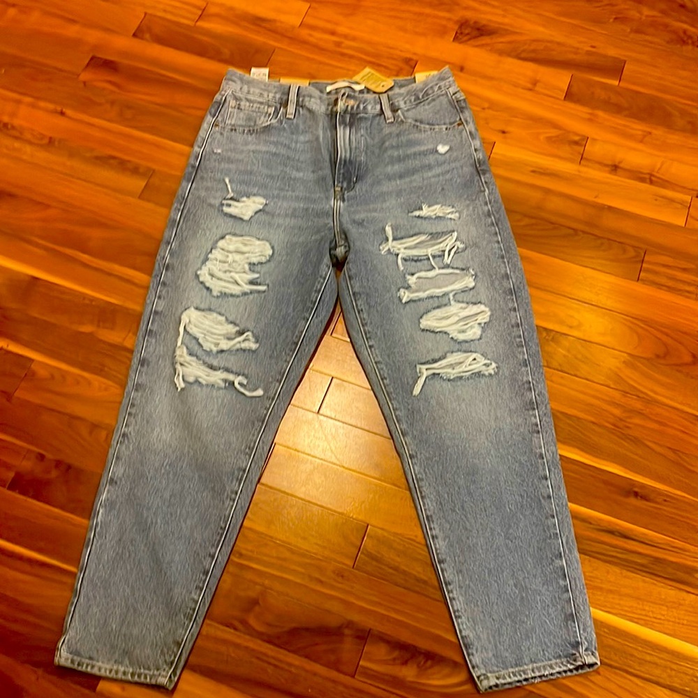 Levies high waisted mom jeans